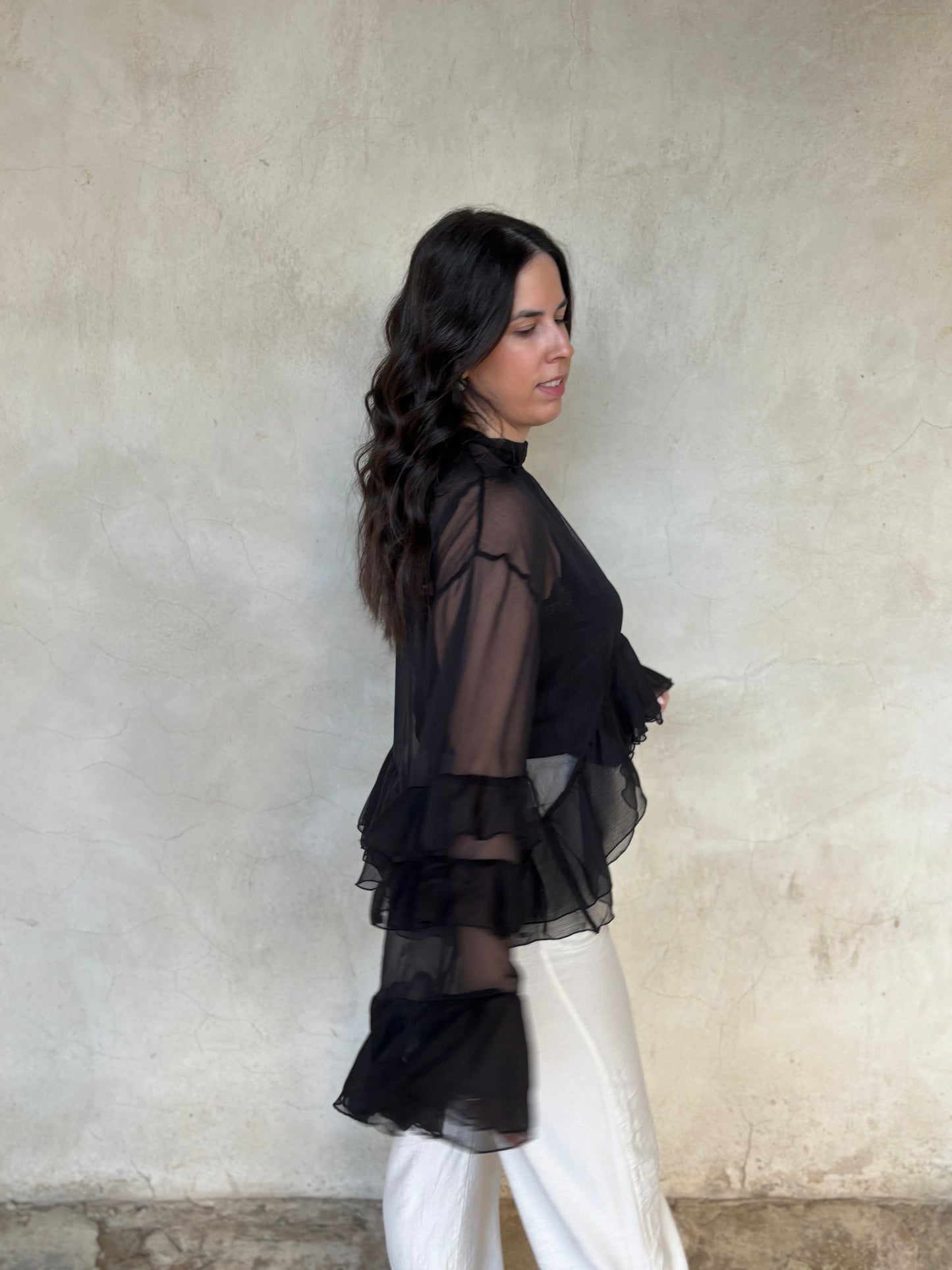 BLUSA VOLANTE