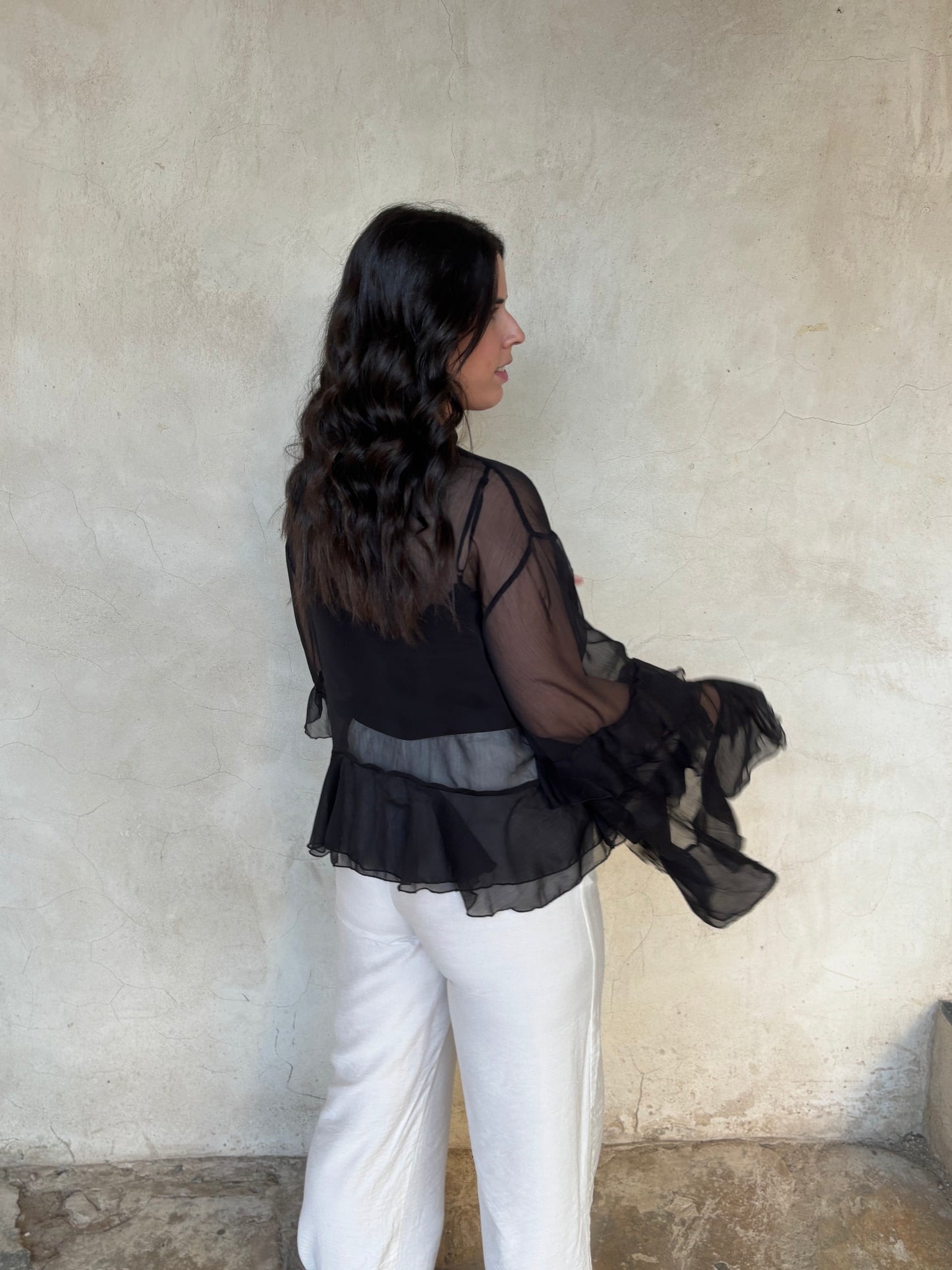 BLUSA VOLANTE