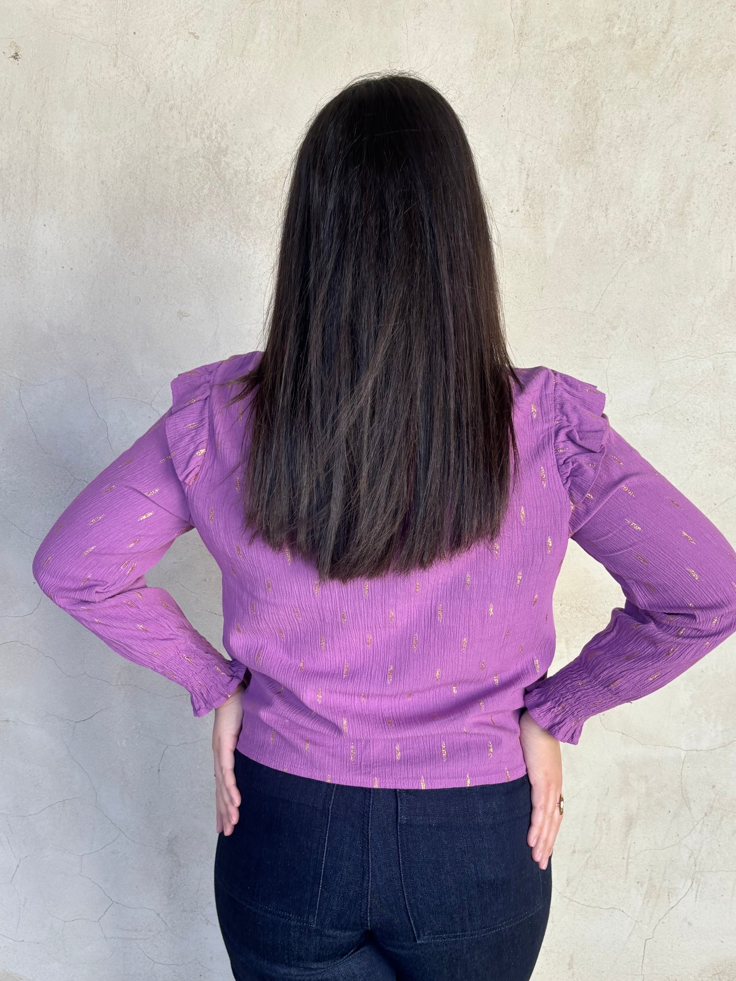 BLUSA VIOLETA