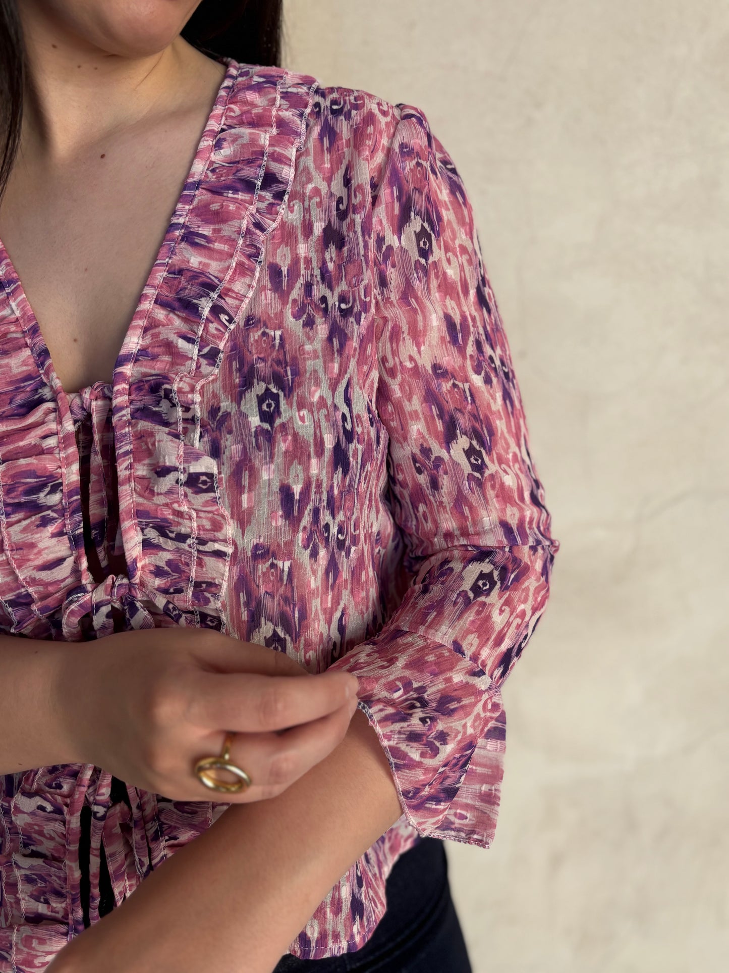 BLUSA LAVANDA