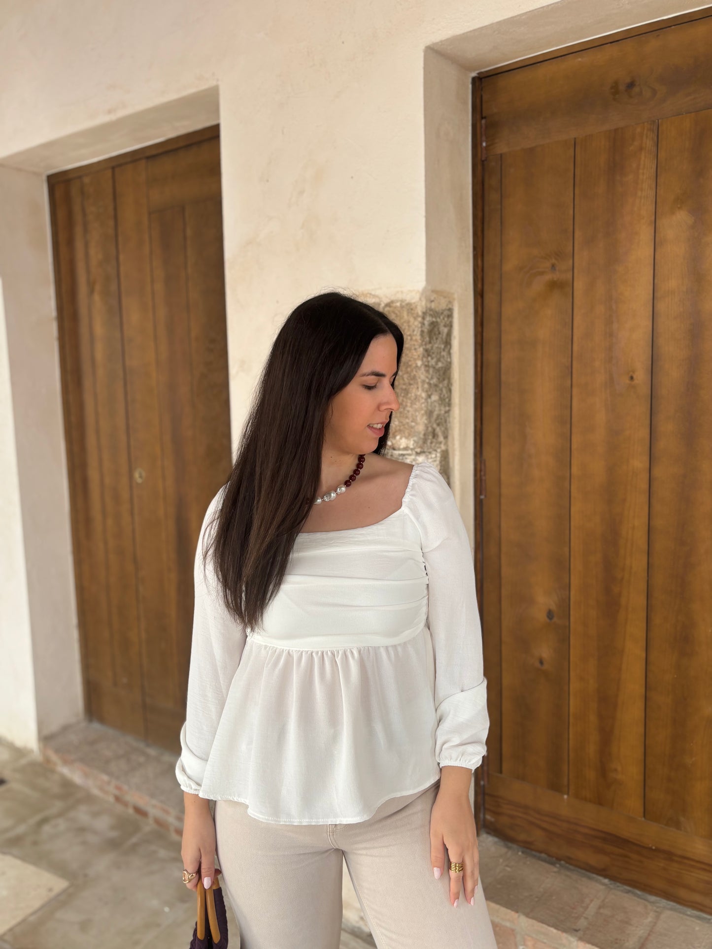 BLUSA VICTORIA BLANCA