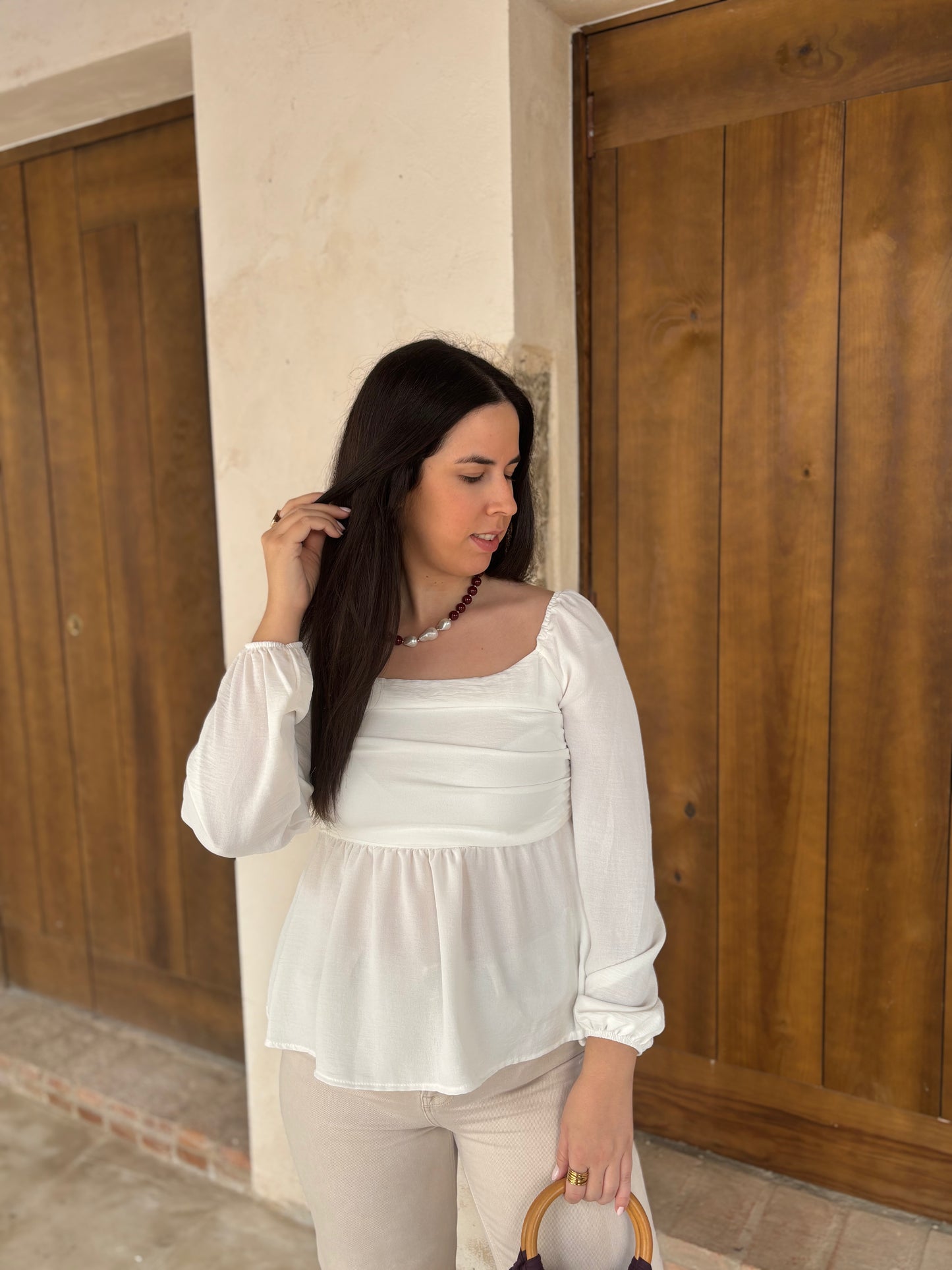 BLUSA VICTORIA BLANCA